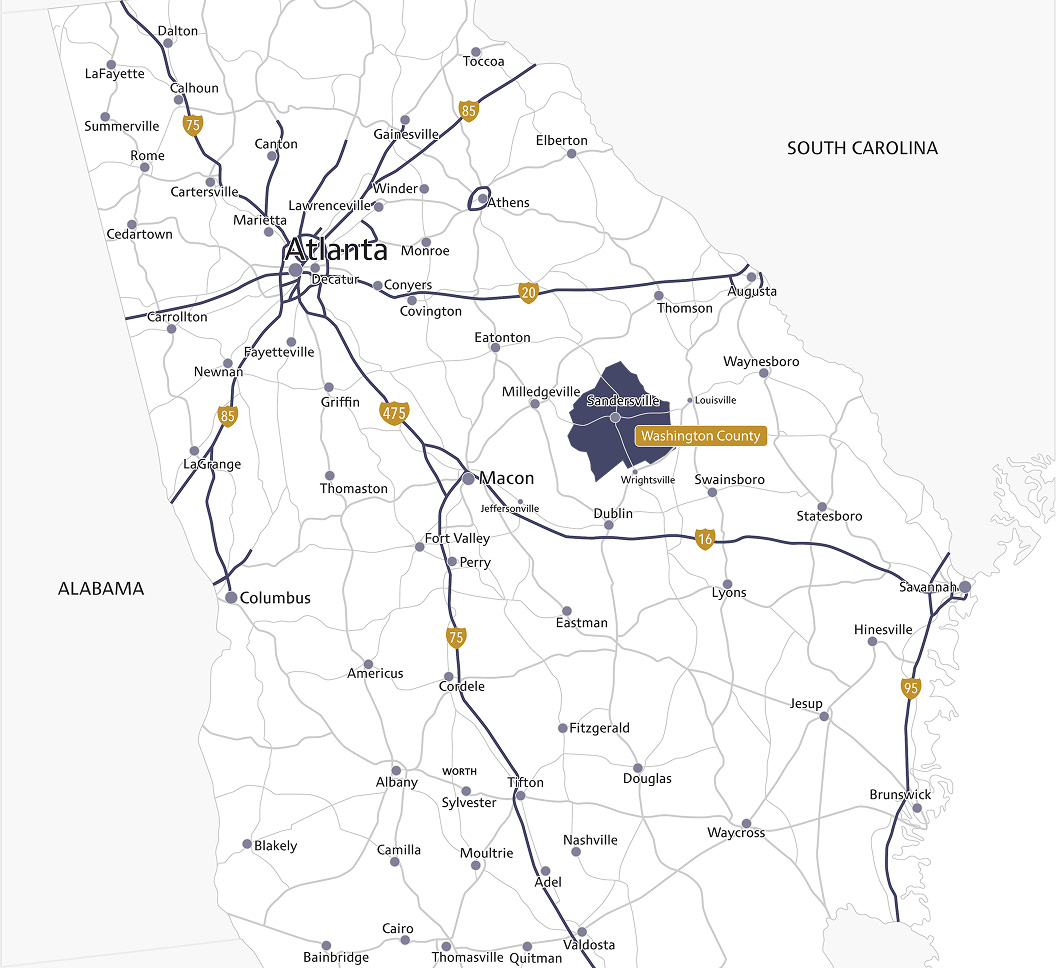 regional map